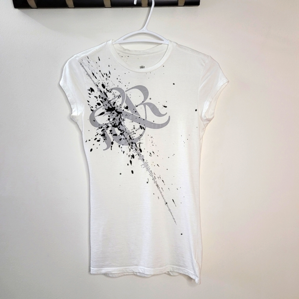 Rock & Republic,Women's White T-Shirt
